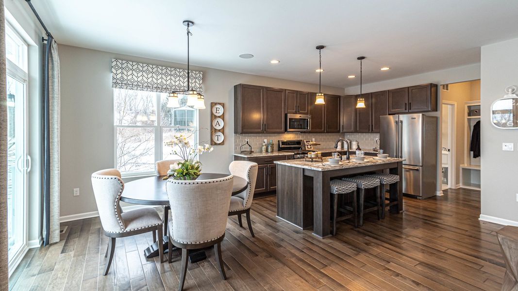 Representative furnished interior of a home built from the The Kensington by Norfolk Homes in Valleys, Jackson (Image 10).