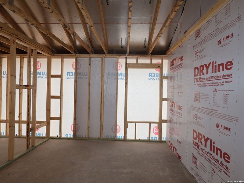 In-progress construction of a new home in Paloma Park, Converse, TX (Image 24).