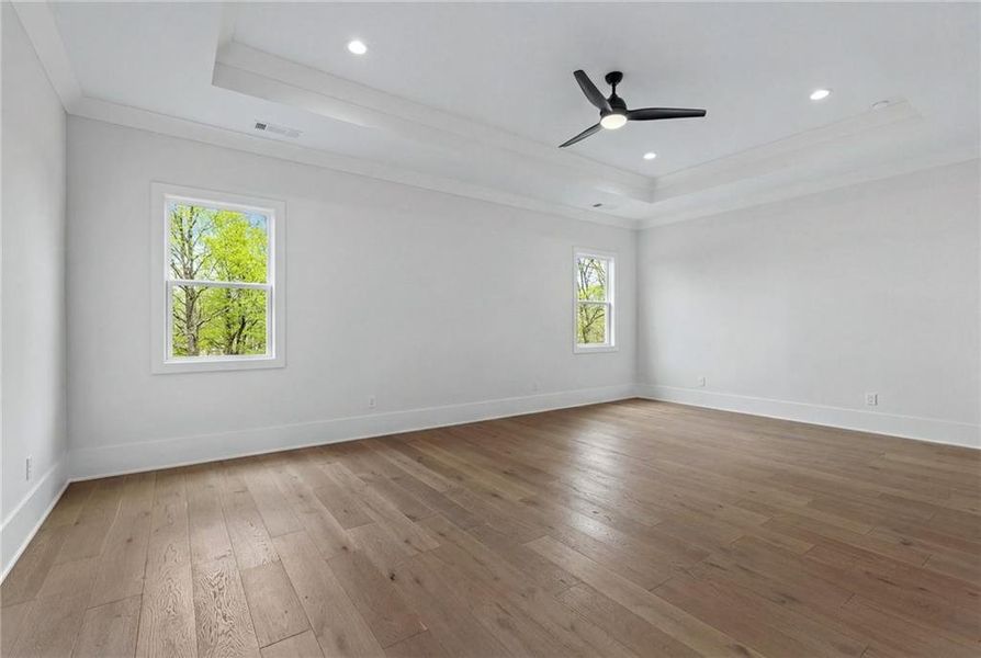 Spacious, unfurnished interior of a new home in , Buford (Image 27).