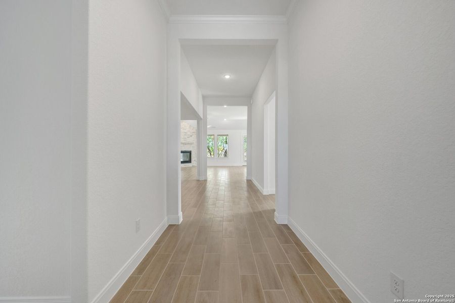 Spacious, unfurnished interior of a new home in Everly Estates, San Antonio (Image 32). Spacious, unfurnished interior of a new home in Everly Estates, San Antonio (Image 32).