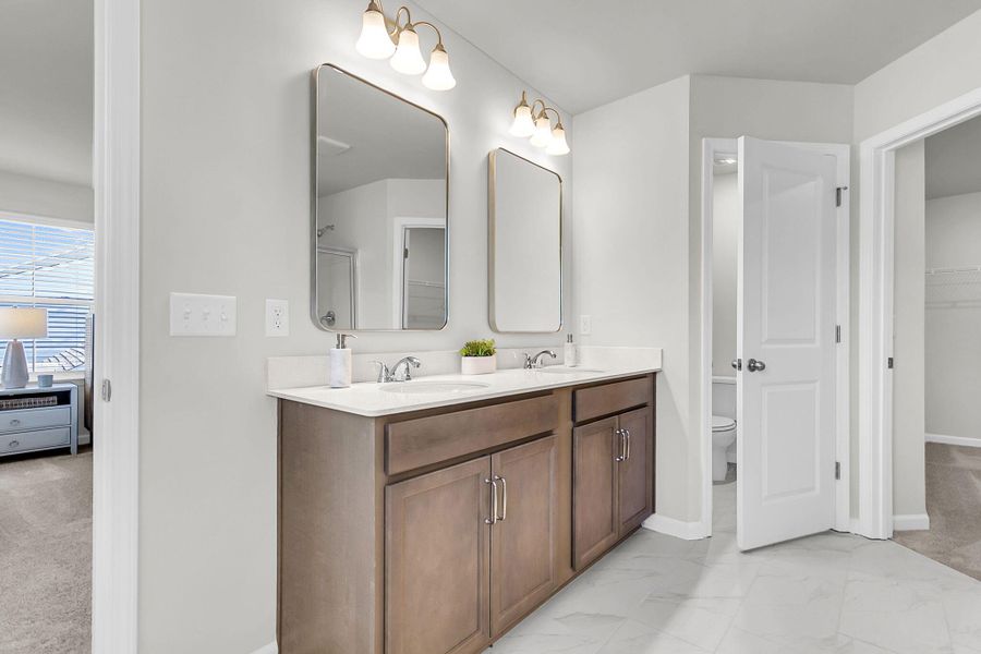 Furnished interior view inside a new home in Wildcat Chase, Summerville (Image 17).