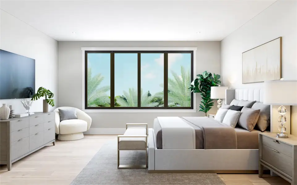 Furnished interior view inside a new home in , Fort Lauderdale (Image 7). Furnished interior view inside a new home in , Fort Lauderdale (Image 7).