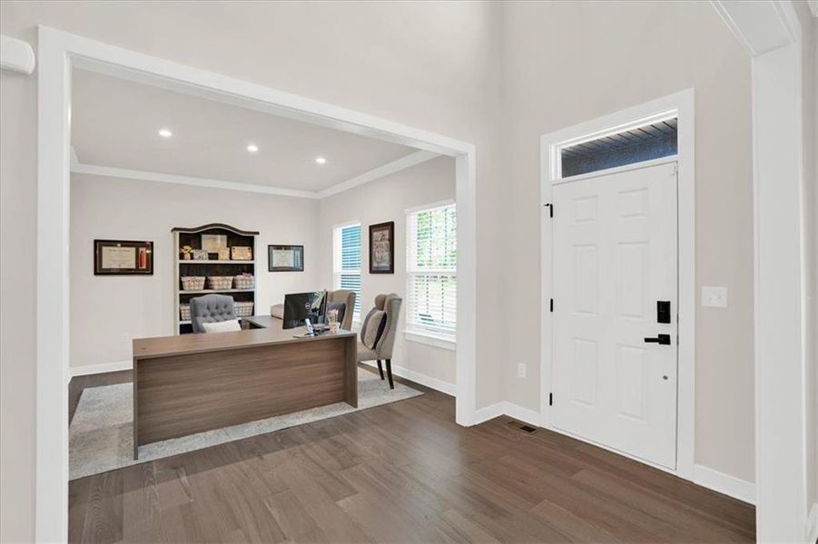 Furnished interior view inside a new home in , Fayetteville (Image 5).
