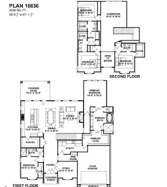 2D floor plan layout of this home in , Houston, TX (Image 2). 2D floor plan layout of this home in , Houston, TX (Image 2).