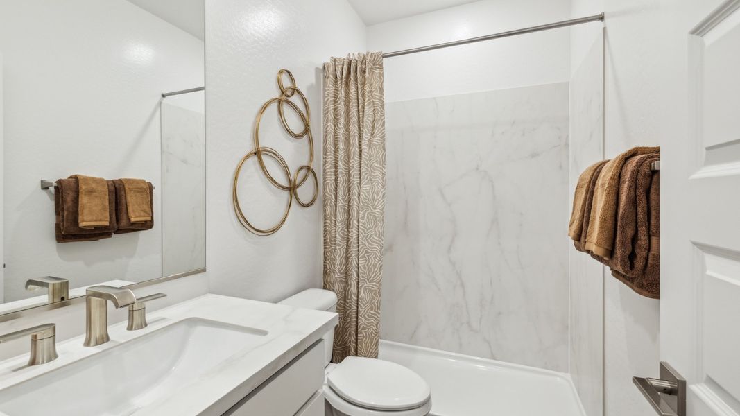 Representative furnished interior of a home built from the Laveen by D.R. Horton in The Ridge at Stone Butte, Phoenix (Image 28).