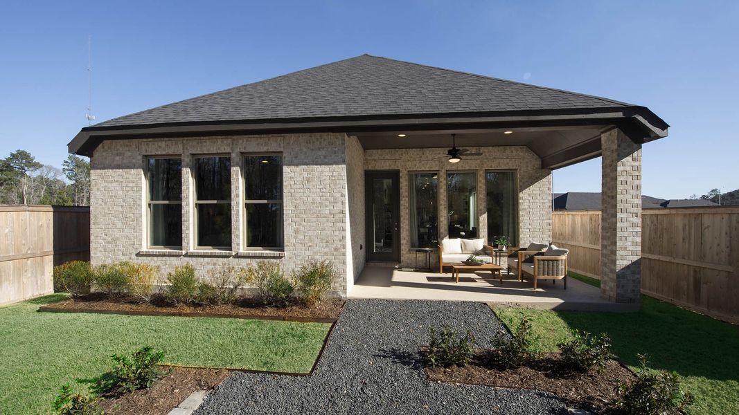 Representative exterior details of a home built from the 1984P by Perry Homes in Audubon Park 45', Magnolia (Image 3).