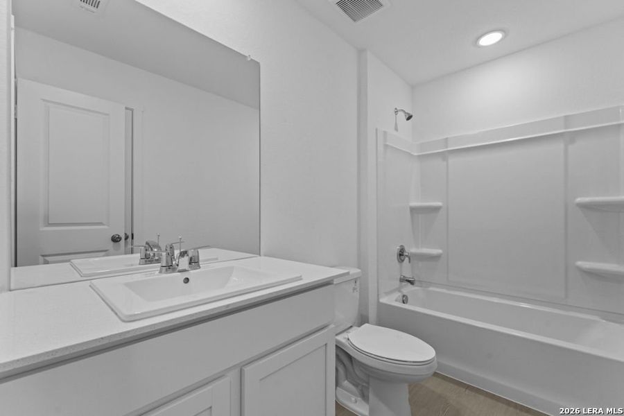 Furnished interior view inside a new home in Friendship Oaks, Fredericksburg (Image 10).