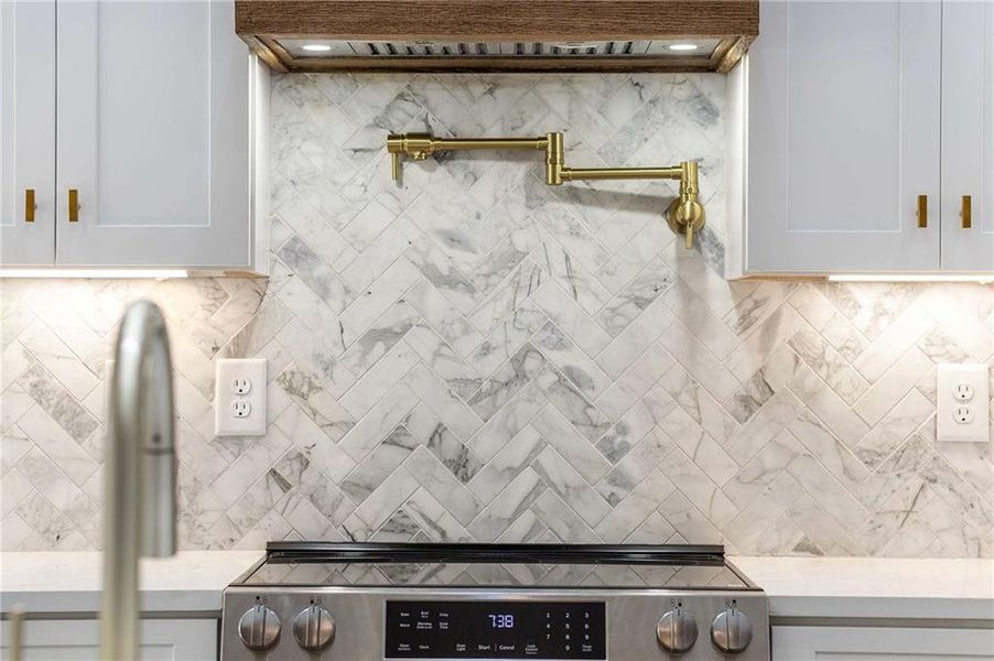 Close-up of interior finishes inside a home in , Cornelia (Image 29). Close-up of interior finishes inside a home in , Cornelia (Image 29).