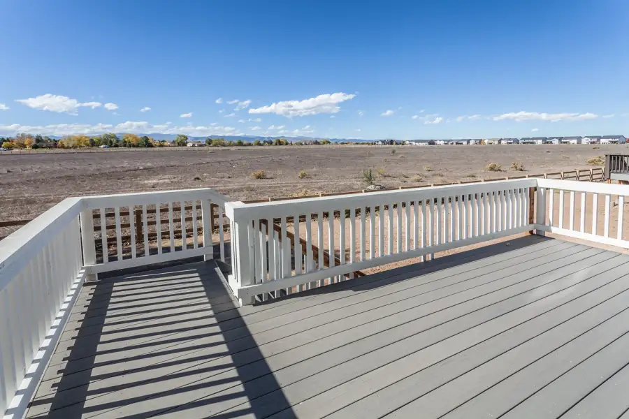 Exterior details and patio area of a home in Trailside, Timnath (Image 3).