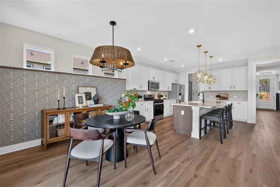 Furnished interior view inside a new home in Amherst, McDonough (Image 25).