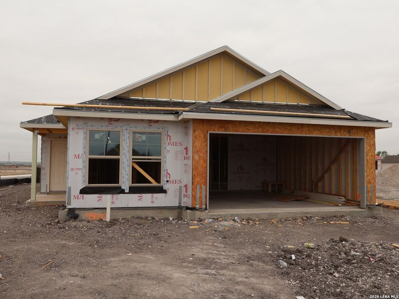 In-progress construction of a new home in Verano Farms, San Antonio, TX (Image 29).