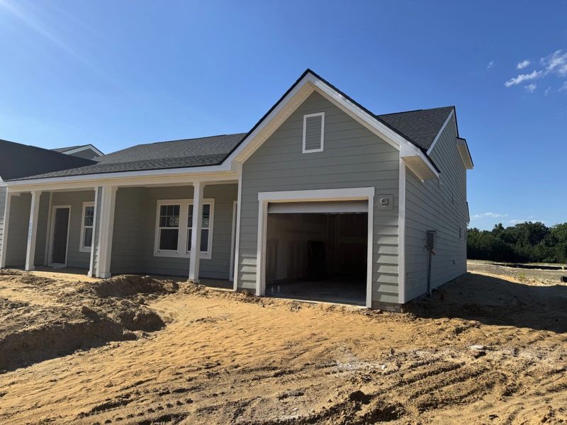 In-progress construction of a new home in Tea Farm, Ravenel, SC (Image 3).