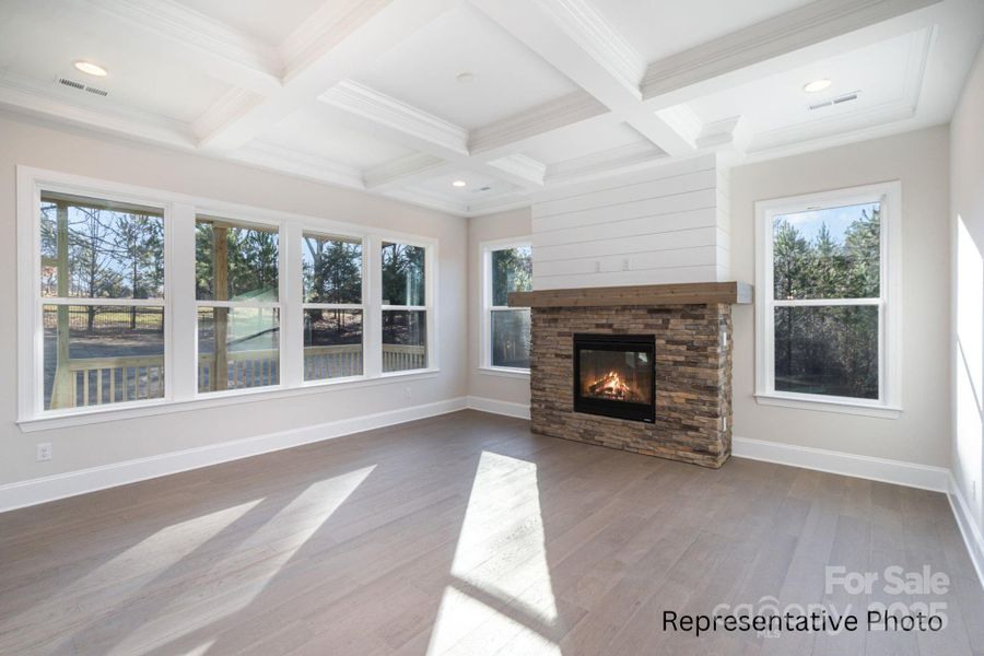 Furnished interior view inside a new home in , Cornelius (Image 4).