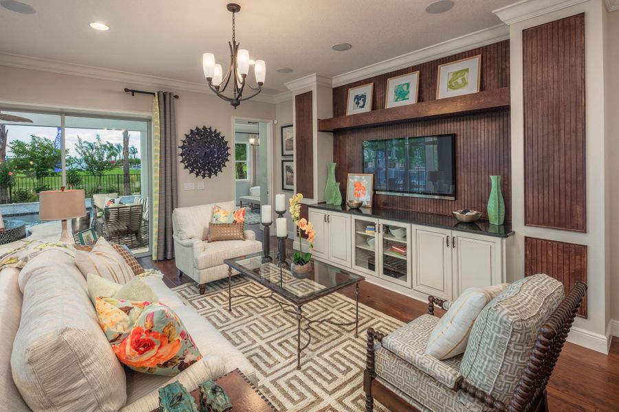 Furnished interior view inside a new home in Twin Lakes, St. Cloud (Image 5).