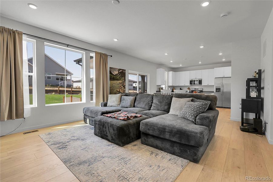 Furnished interior view inside a new home in Independence: The Pioneer Collection, Elizabeth (Image 28).