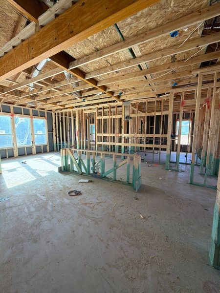In-progress construction of a new home in Grayson Ridge, Van Alstyne, TX (Image 5).