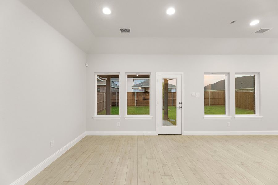 Representative unfurnished interior of a home built from the Glory by Rockwell Homes in Creekside, Royse City (Image 53). Representative unfurnished interior of a home built from the Glory by Rockwell Homes in Creekside, Royse City (Image 53).