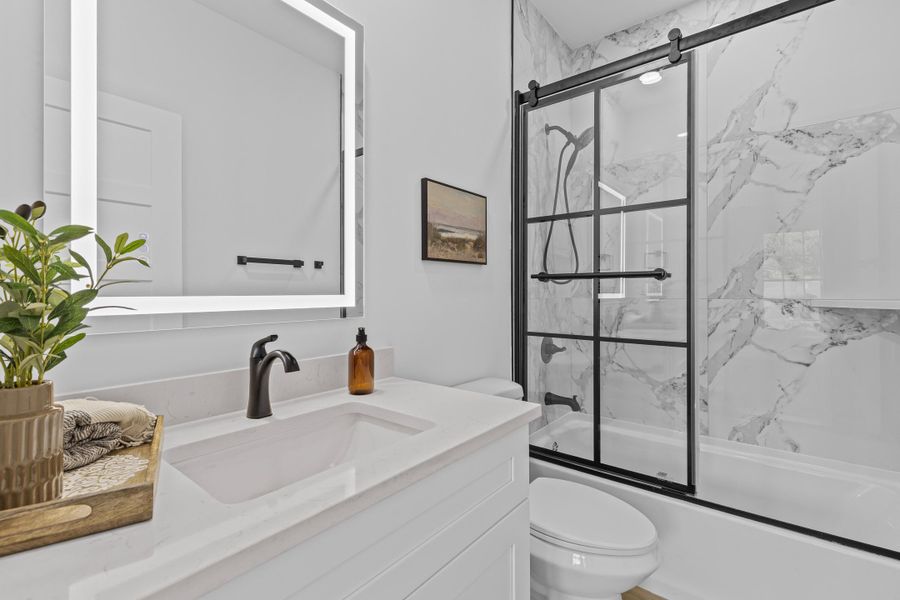 Furnished interior view inside a new home in , North Charleston (Image 8).