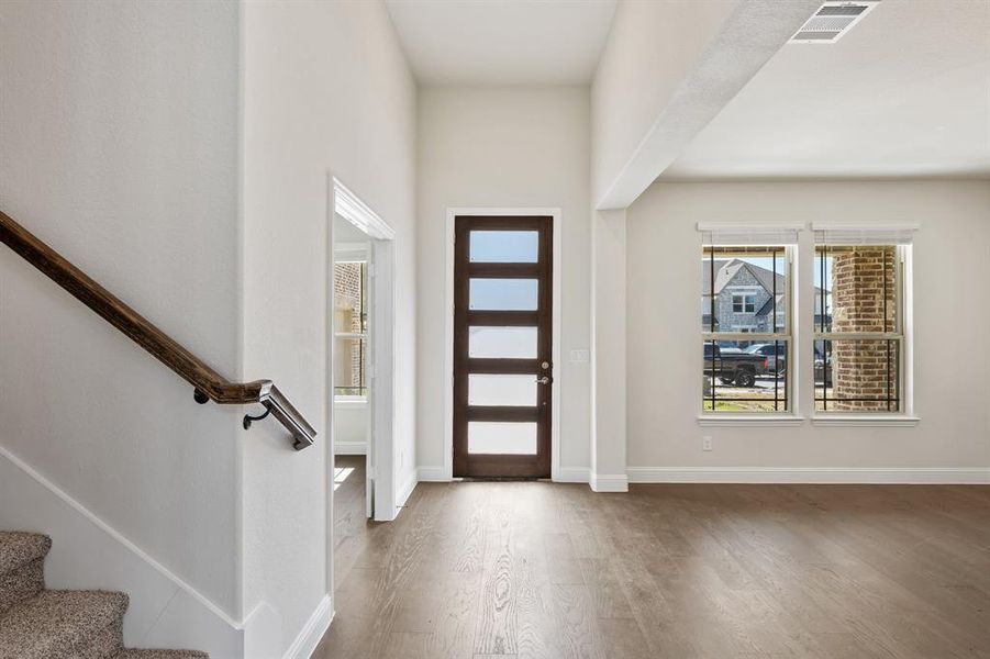 Spacious, unfurnished interior of a new home in Liberty, Melissa (Image 37). Spacious, unfurnished interior of a new home in Liberty, Melissa (Image 37).