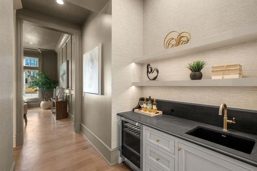 Furnished interior view inside a new home in , Milton (Image 15).