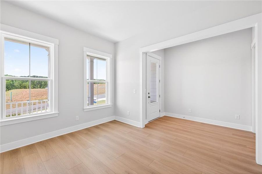 Spacious, unfurnished interior of a new home in Traditions of Braselton, Jefferson (Image 18). Spacious, unfurnished interior of a new home in Traditions of Braselton, Jefferson (Image 18).