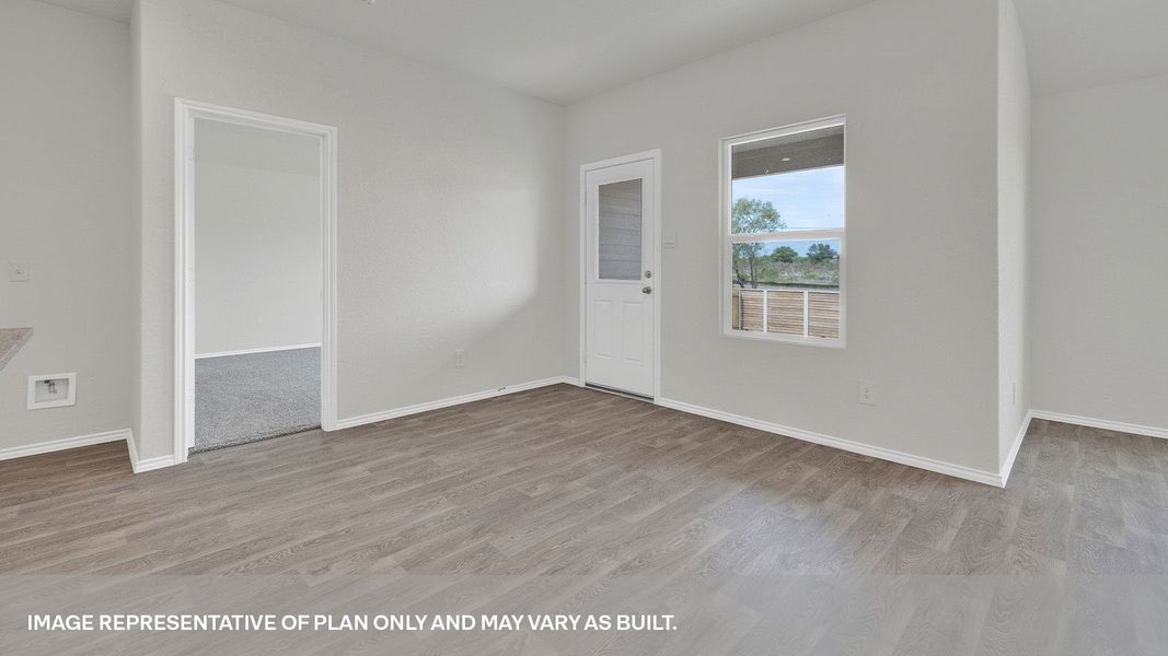 Spacious, unfurnished interior of a new home in Arroyo Ranch, Seguin (Image 20). Spacious, unfurnished interior of a new home in Arroyo Ranch, Seguin (Image 20).