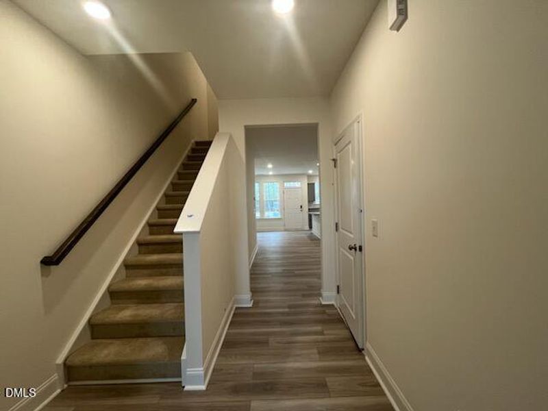 Rear Foyer leading to second floor