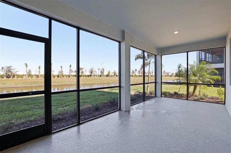 Exterior details and patio area of a home in Calusa Country Club, Lakewood Ranch (Image 3).