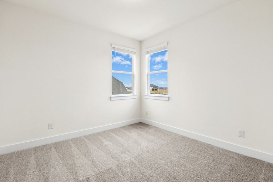 Spacious, unfurnished interior of a new home in Blackhawk, Pflugerville (Image 25).