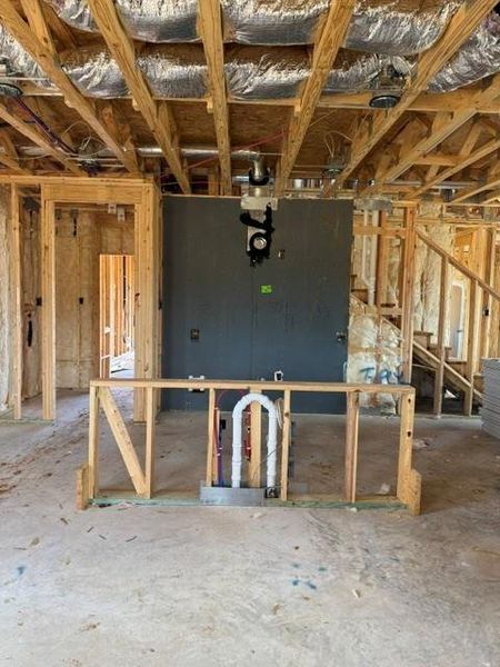 In-progress construction of a new home in Sorella, Tomball, TX (Image 28). In-progress construction of a new home in Sorella, Tomball, TX (Image 28).