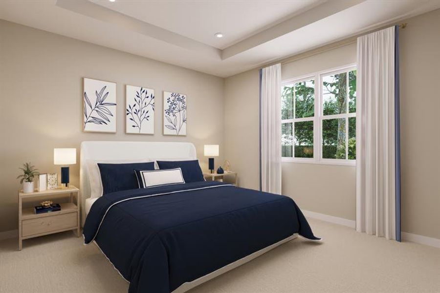 Representative furnished interior of a home built from the Glenmore by Ryan Homes in Laurel Preserve, Kingsland (Image 5). Representative furnished interior of a home built from the Glenmore by Ryan Homes in Laurel Preserve, Kingsland (Image 5).