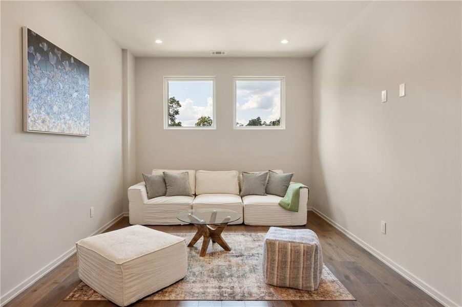 Furnished interior view inside a new home in , Sandy Springs (Image 35).