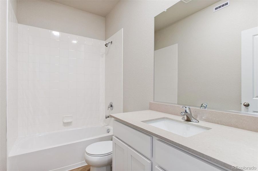Furnished interior view inside a new home in Bennett Ranch, Bennett (Image 3).