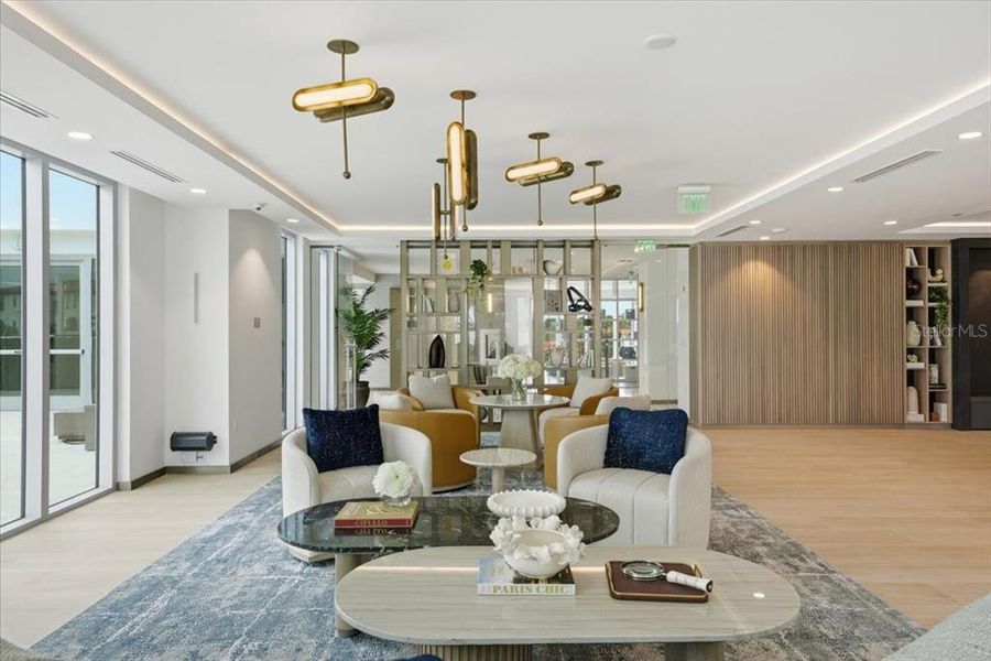 Furnished interior view inside a new home in , Tampa (Image 7). Furnished interior view inside a new home in , Tampa (Image 7).