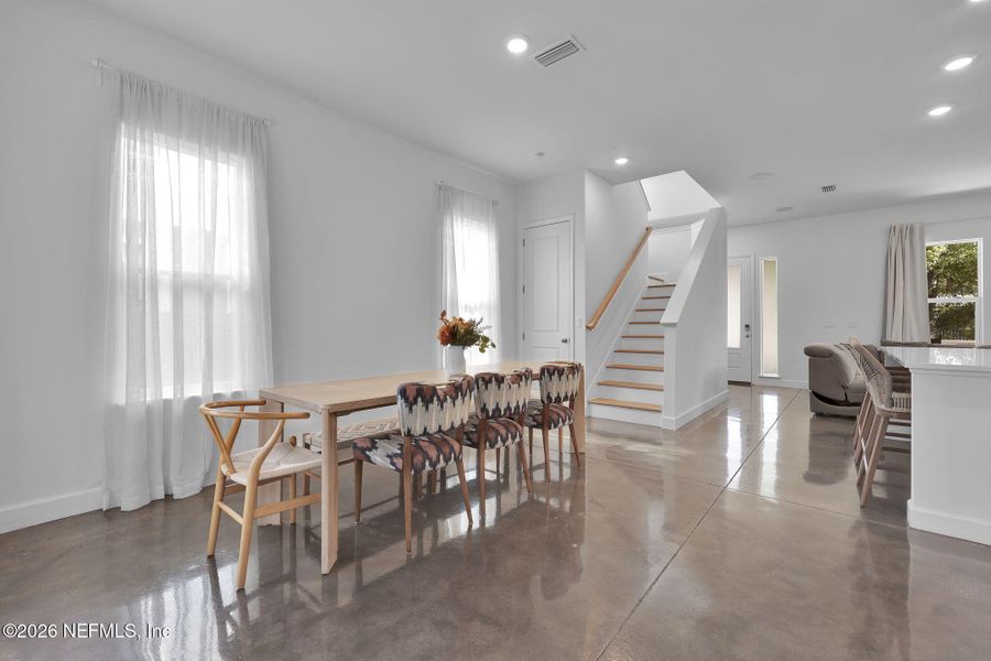 Furnished interior view inside a new home in , Jacksonville (Image 16).