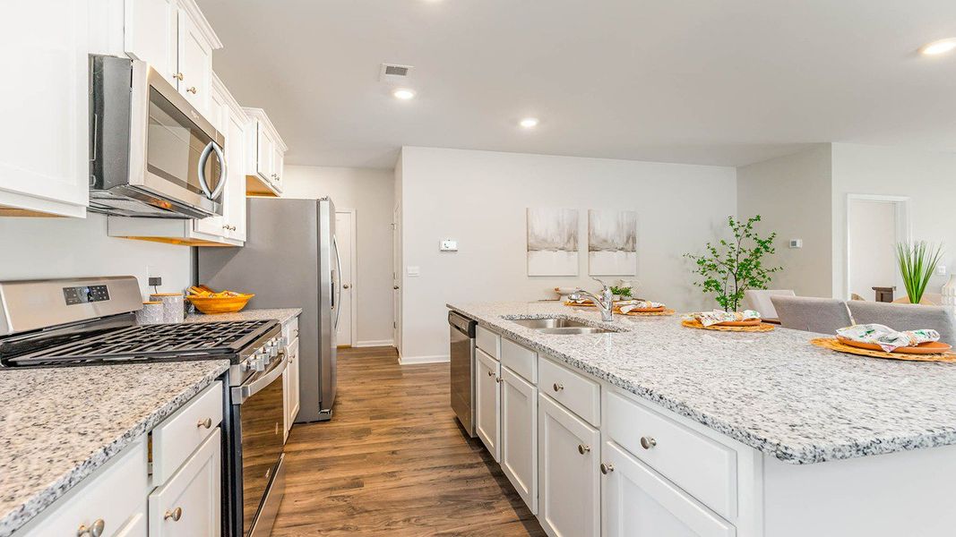 Furnished interior view inside a new home in Auberon Woods, Conway (Image 6).