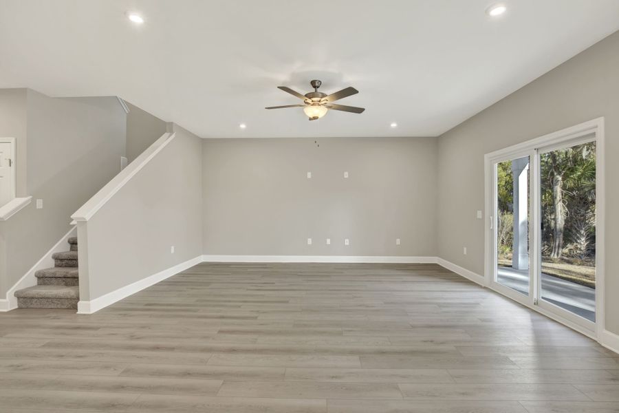 Hudson Plan Living Room View | Modern Open Concept Interior