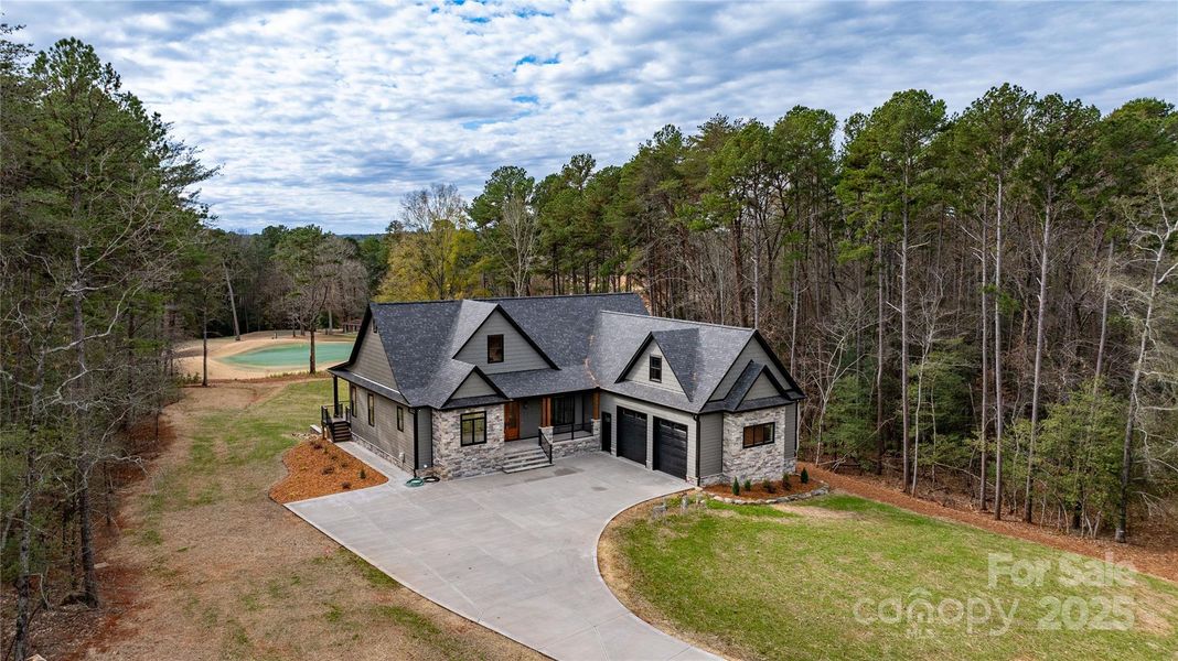 Front exterior of a new home in , Mount Gilead, NC, highlighting curb appeal (Image 26).