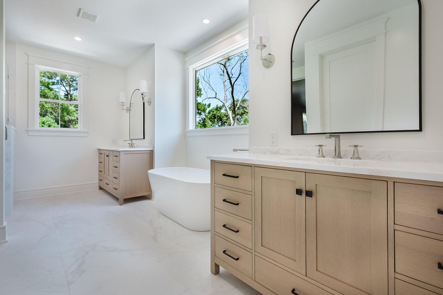 Furnished interior view inside a new home in , Mount Pleasant (Image 43).