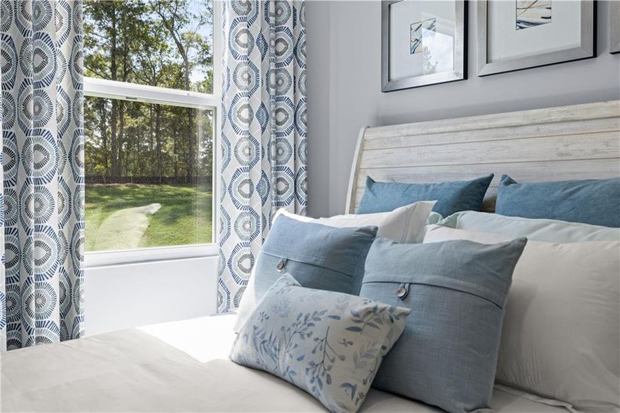 Furnished interior view inside a new home in Kingston Ranch at Lake Oconee, Buckhead (Image 32).