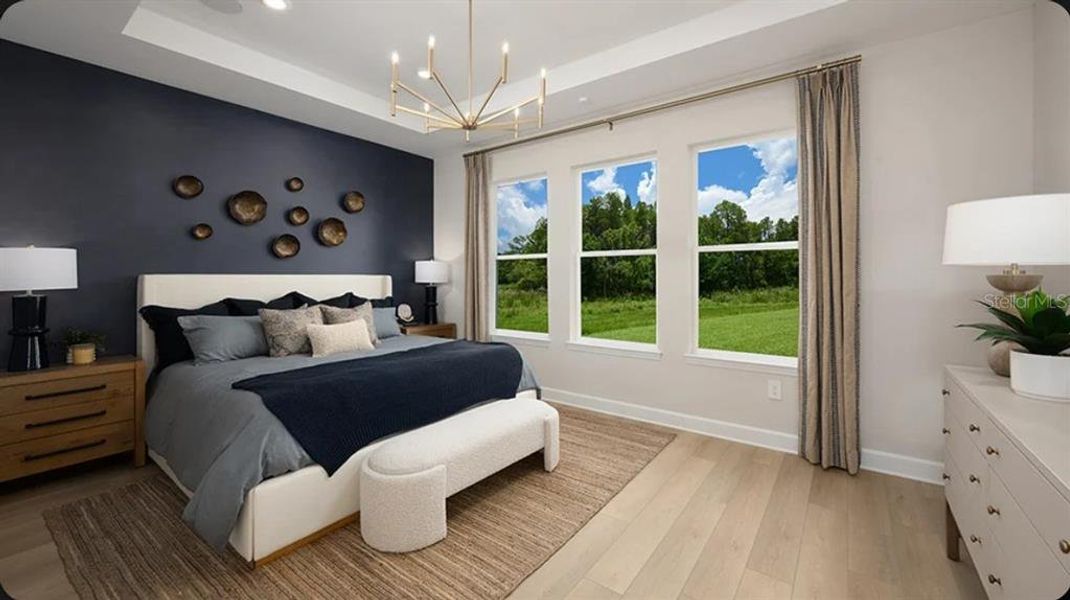 Furnished interior view inside a new home in Hillcrest, San Antonio (Image 12).