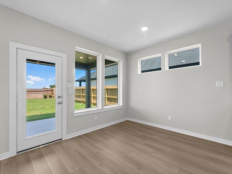 Spacious, unfurnished interior of a new home in Mason Woods, Cypress (Image 17). Spacious, unfurnished interior of a new home in Mason Woods, Cypress (Image 17).