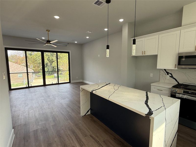 Furnished interior view inside a new home in , Houston (Image 6).