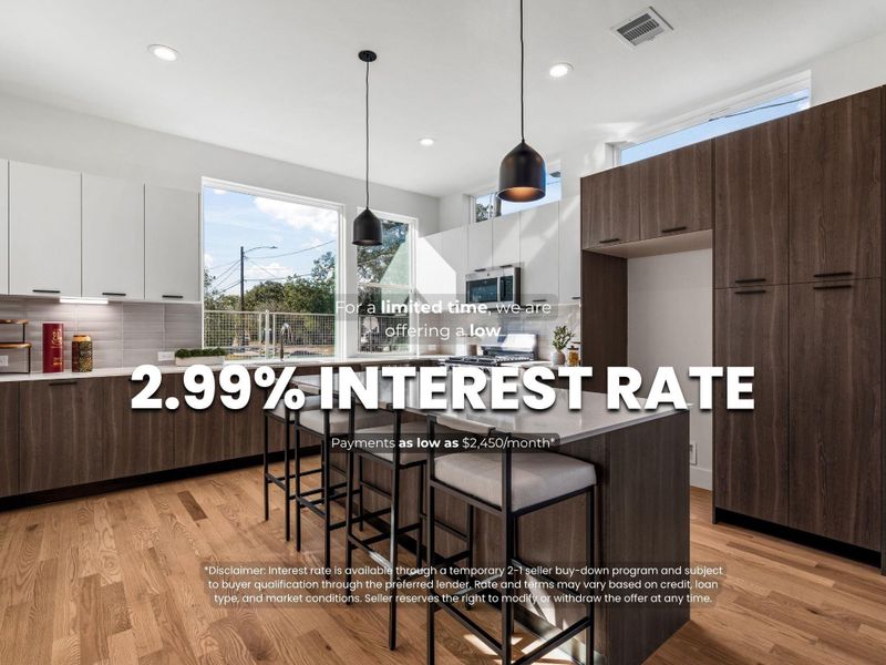 Modern living made simple. Qualified buyers can take advantage of the lending program - making homeownership more accessible than ever. Modern living made simple. Qualified buyers can take advantage of the lending program - making homeownership more accessible than ever.