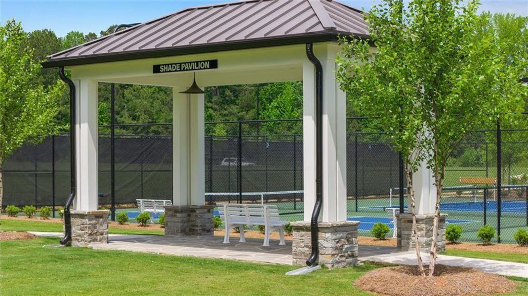 Community amenities in Soleil Belmont Park, Canton (Image 63).