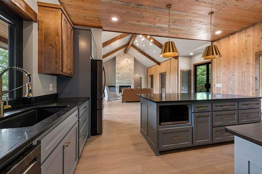 Furnished interior view inside a new home in , Mineral Bluff (Image 10).