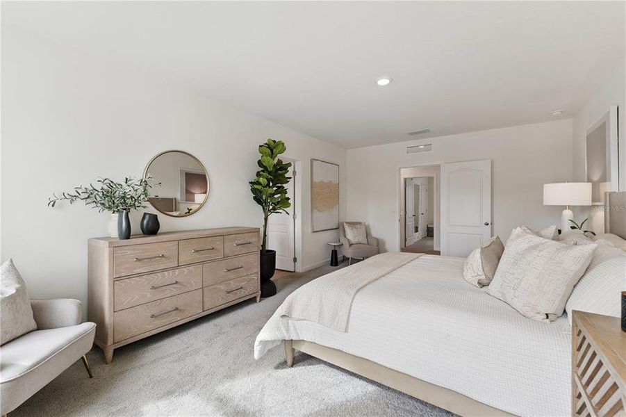 Furnished interior view inside a new home in , St. Cloud (Image 9). Furnished interior view inside a new home in , St. Cloud (Image 9).