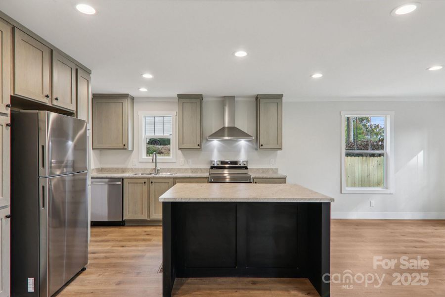 Furnished interior view inside a new home in , Asheville (Image 6). Furnished interior view inside a new home in , Asheville (Image 6).