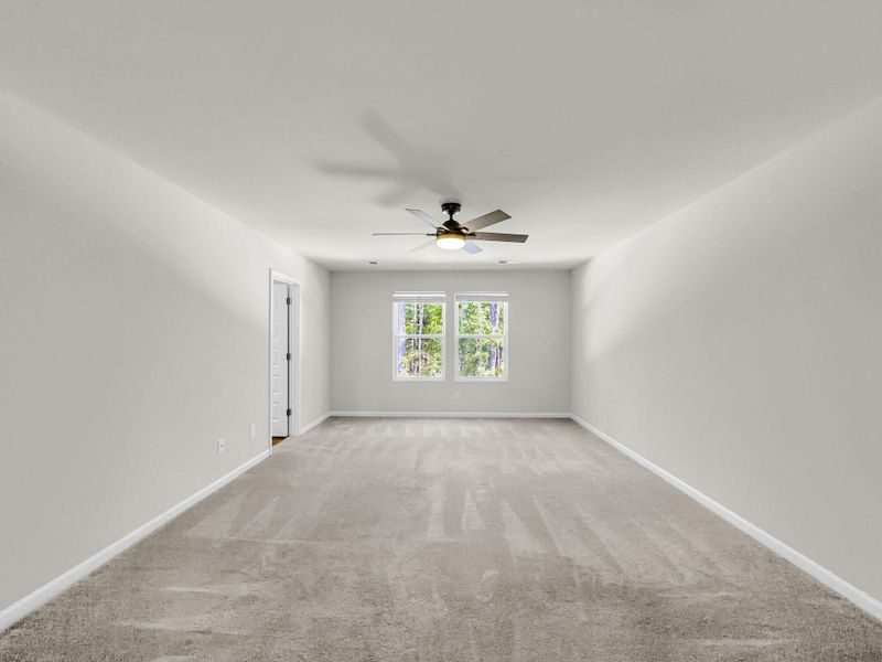 Spacious, unfurnished interior of a new home in Willow Bend Townhomes, North Charleston (Image 22). Spacious, unfurnished interior of a new home in Willow Bend Townhomes, North Charleston (Image 22).