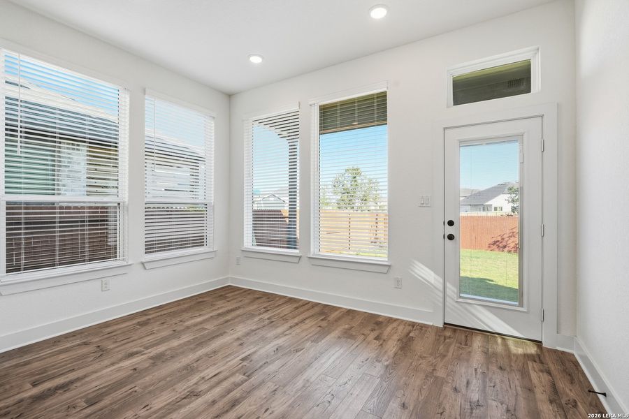 Spacious, unfurnished interior of a new home in Stillwater Ranch, San Antonio (Image 22). Spacious, unfurnished interior of a new home in Stillwater Ranch, San Antonio (Image 22).